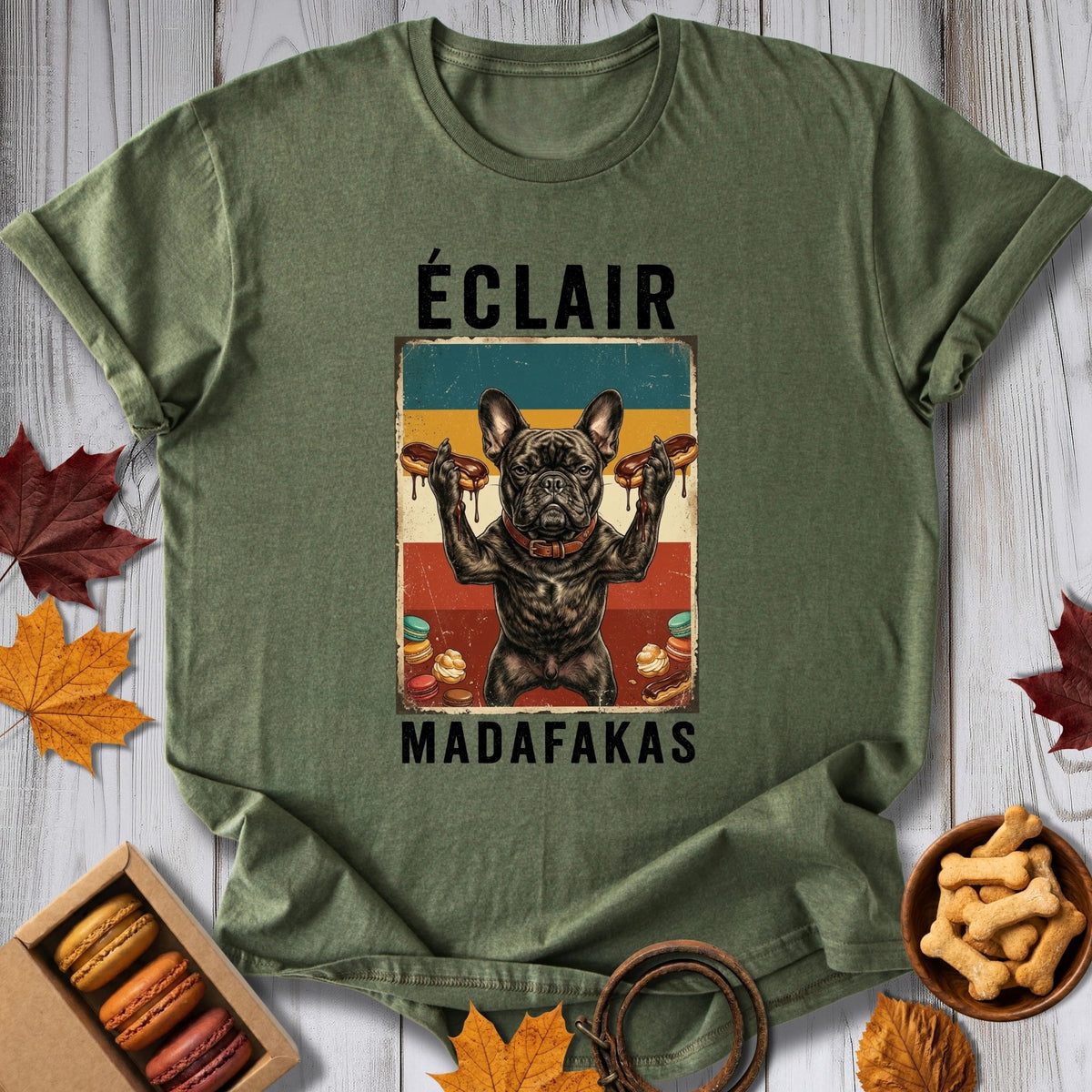 Eclair Madafakas Tee - Pawtisserie - variant