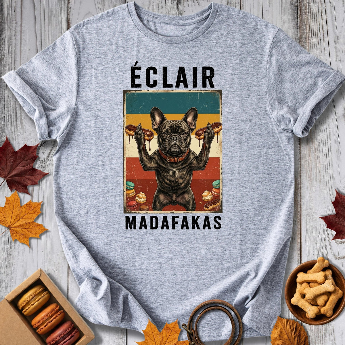 Eclair Madafakas Tee - Pawtisserie - variant