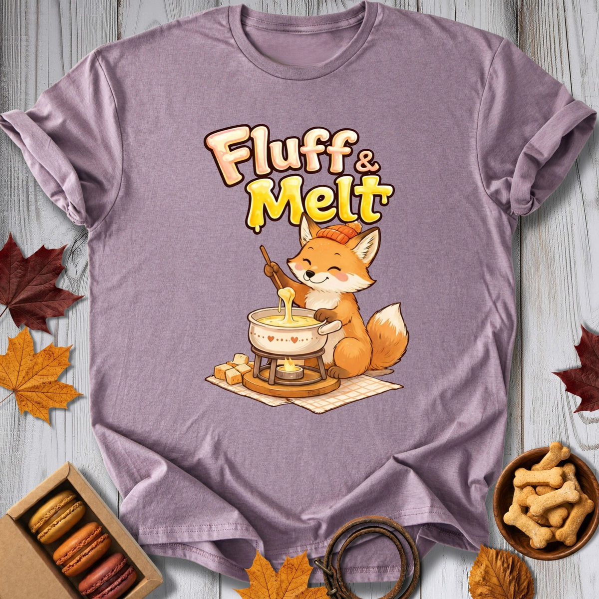 Fluff & Melt Fox Tee - Pawtisserie - variant