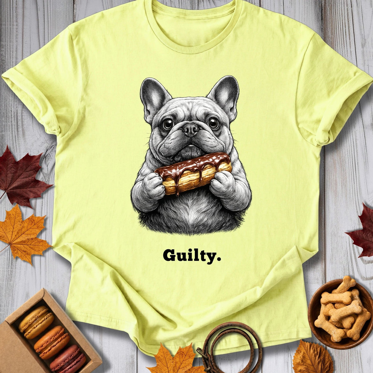Guilty Bulldog Tee - Pawtisserie - variant
