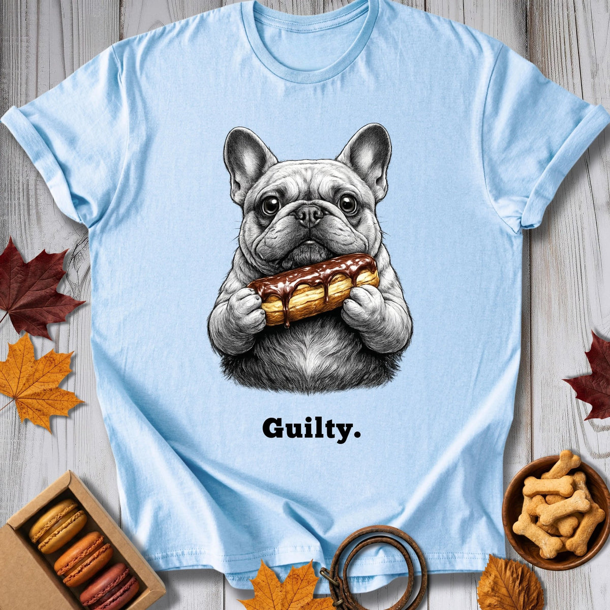 Guilty Bulldog Tee - Pawtisserie - variant