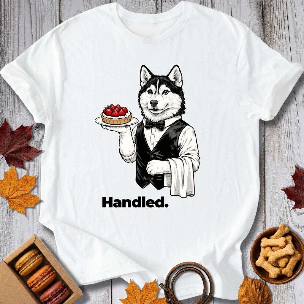 Handled by Husky Tee - Pawtisserie - variant