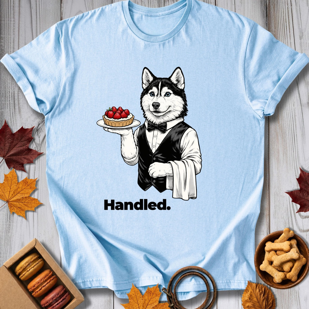 Handled by Husky Tee - Pawtisserie - variant