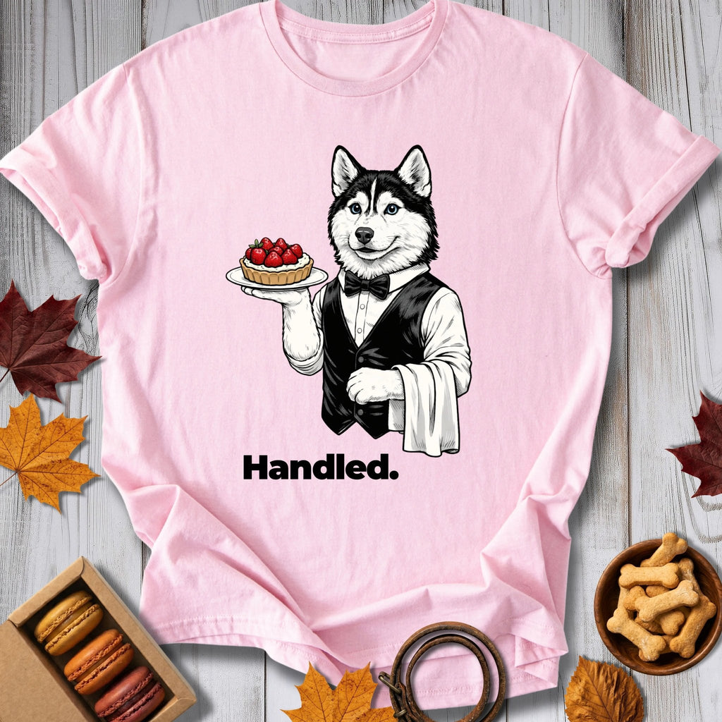 Handled by Husky Tee - Pawtisserie - variant