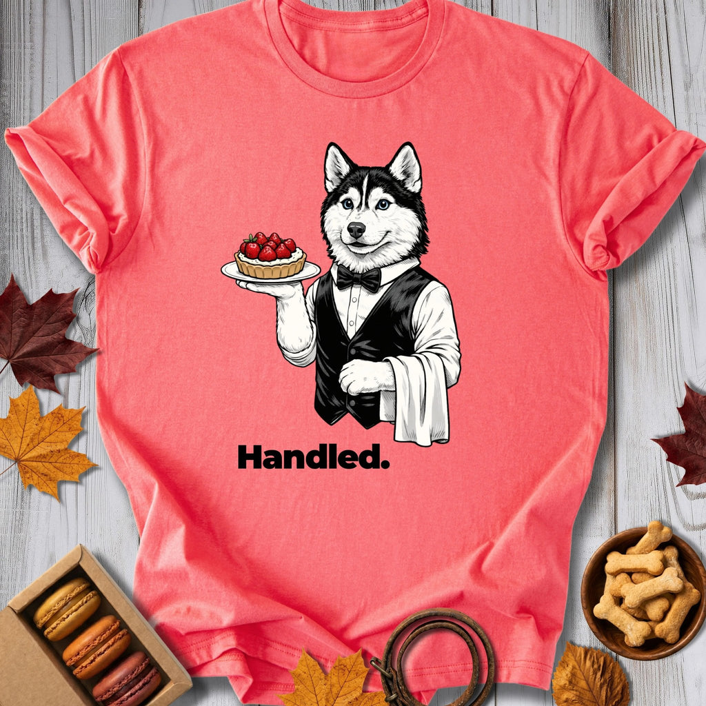 Handled by Husky Tee - Pawtisserie - variant