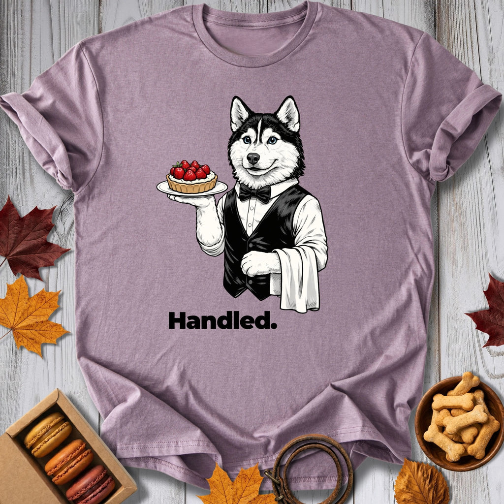 Handled by Husky Tee - Pawtisserie - variant