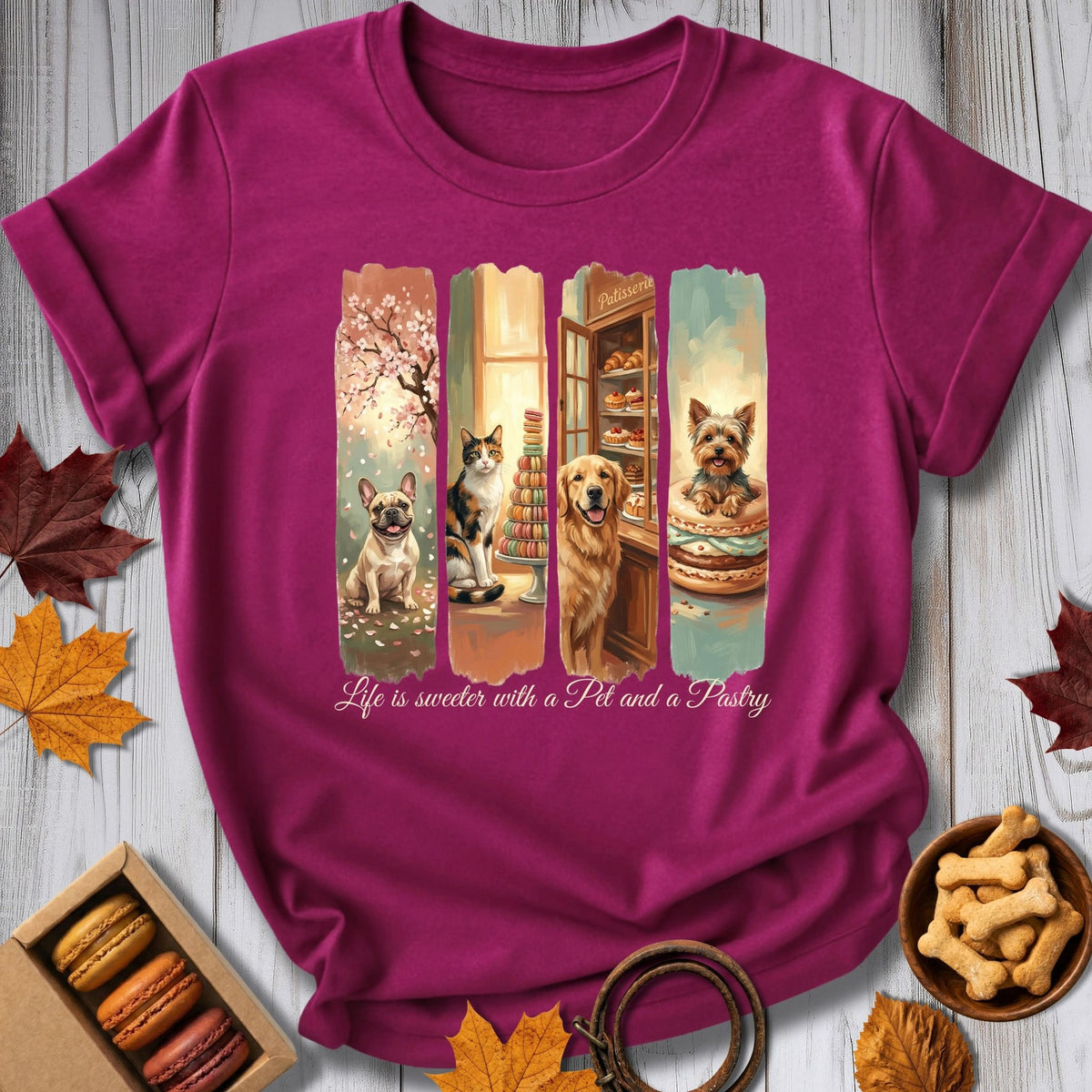 Life is Sweeter Tee - Pawtisserie - variant
