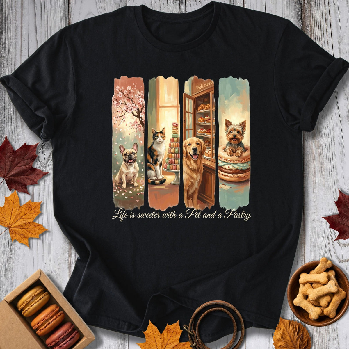 Life is Sweeter Tee - Pawtisserie - variant