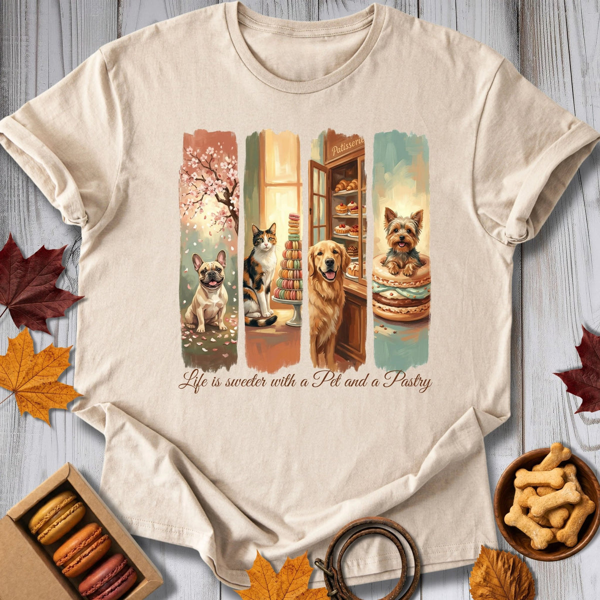 Life is Sweeter Tee - Pawtisserie - variant