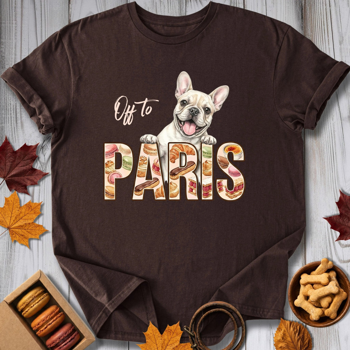 Off To Paris Tee - Pawtisserie - variant