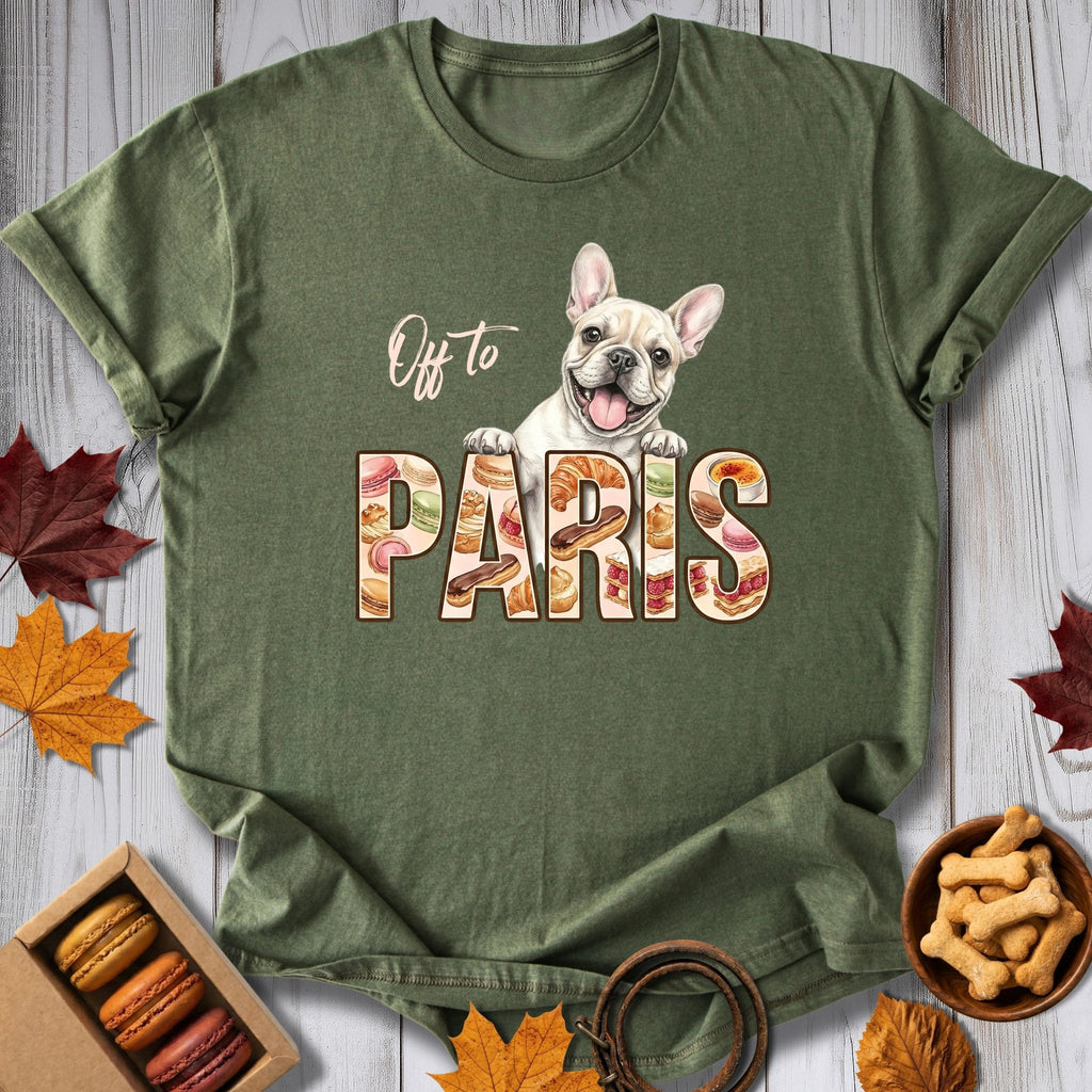 Off To Paris Tee - Pawtisserie - variant