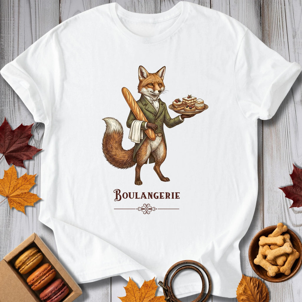 Boulangerie Fox Tee - Pawtisserie - variant