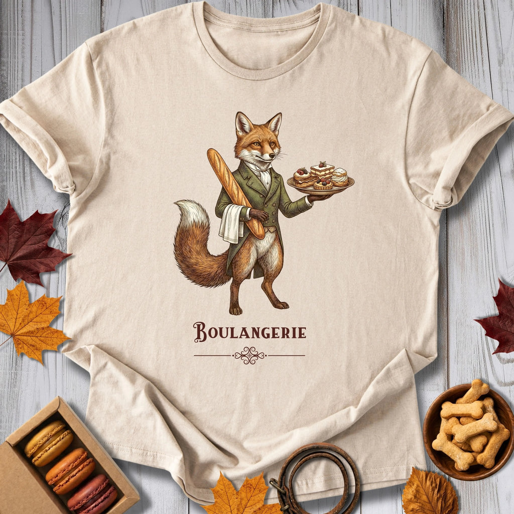 Boulangerie Fox Tee - Pawtisserie - variant