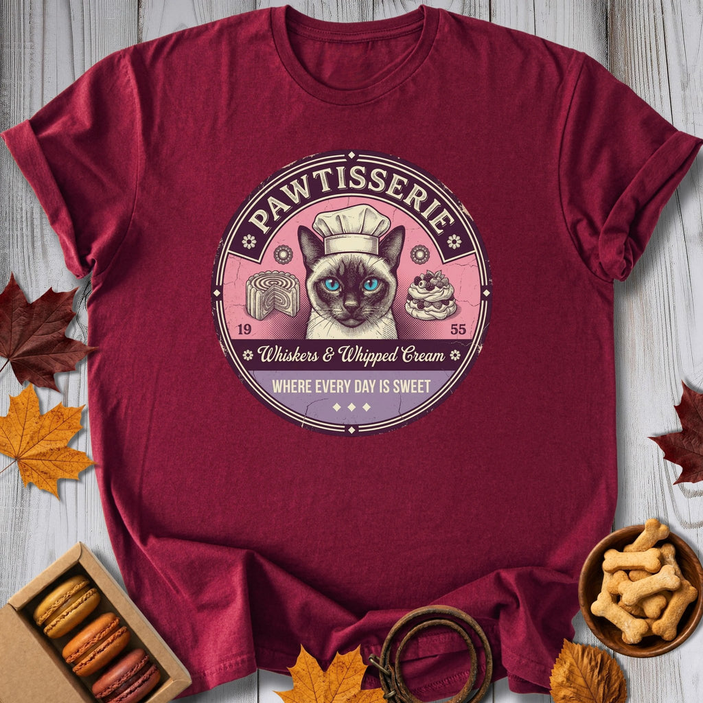 Whiskers & Cream Tee - Pawtisserie - variant