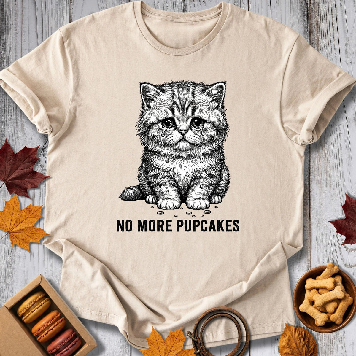 No More Pupcake Tee - Pawtisserie - variant
