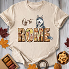 Off To Rome Tee - Pawtisserie - variant
