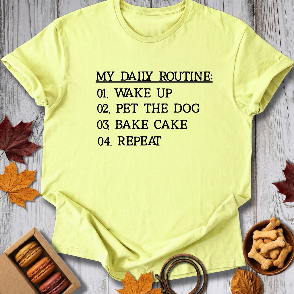 Daily Routine Tee - Pawtisserie - variant