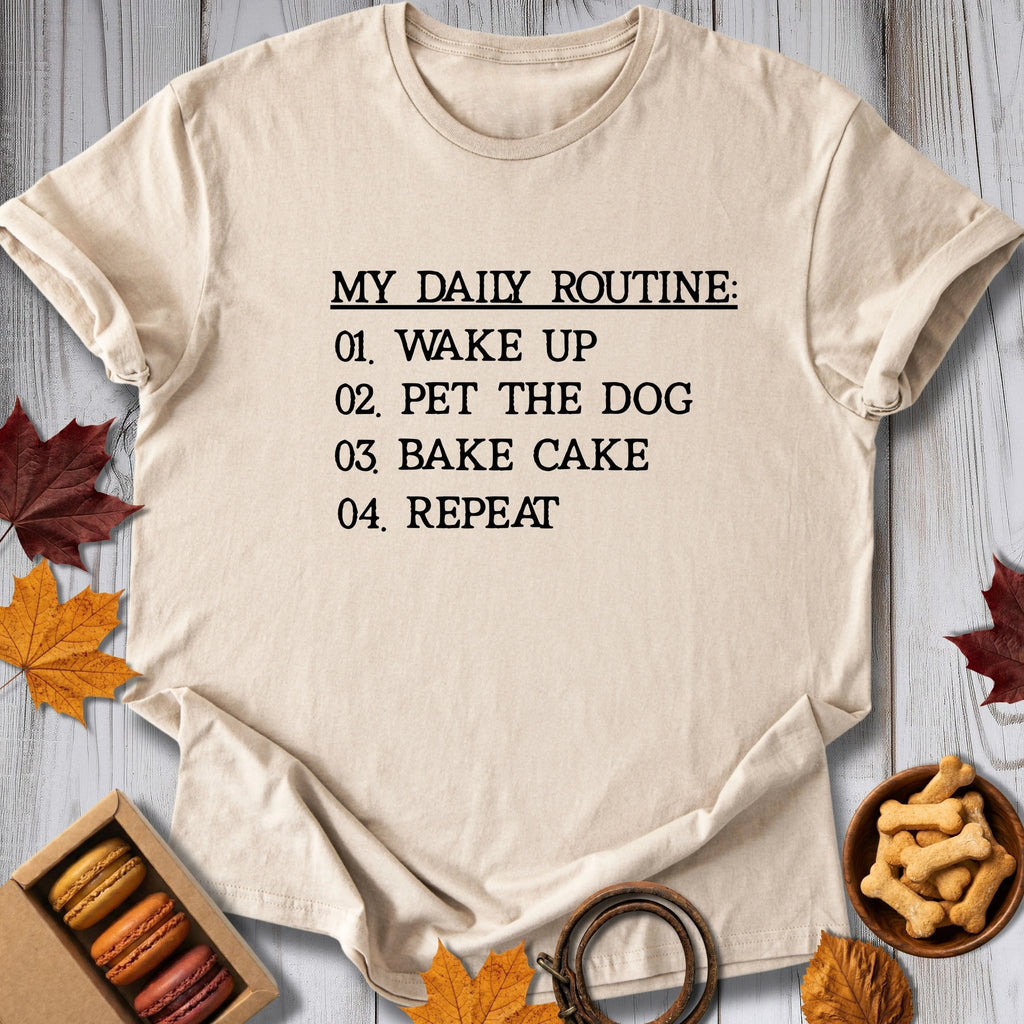Daily Routine Tee - Pawtisserie - variant
