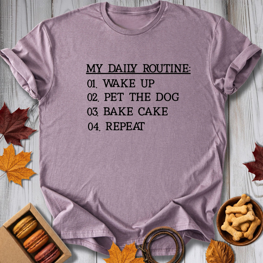 Daily Routine Tee - Pawtisserie - variant