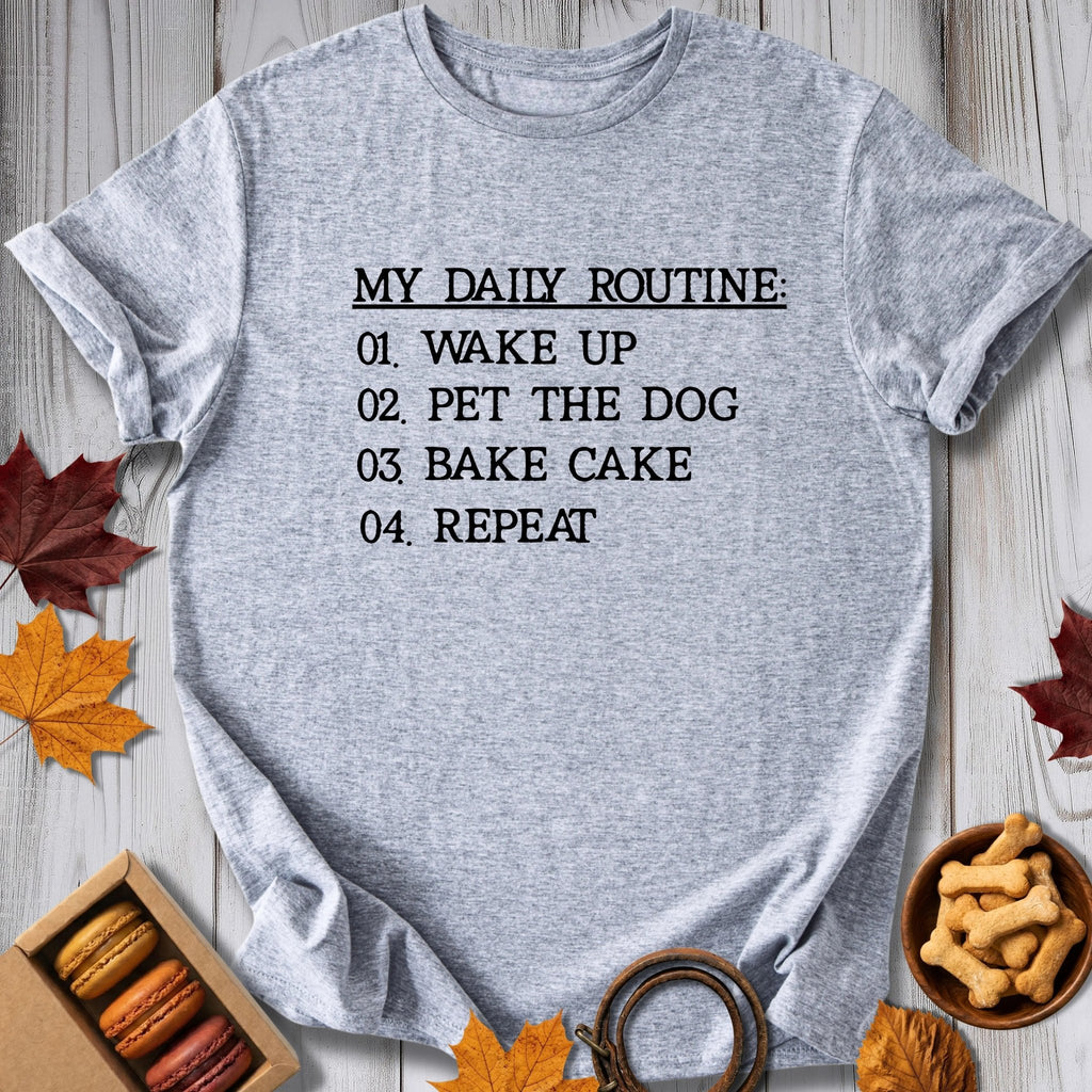 Daily Routine Tee - Pawtisserie - variant