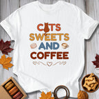 Cats, Sugar & Coffee Tee - Pawtisserie - variant
