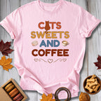 Cats, Sugar & Coffee Tee - Pawtisserie - variant