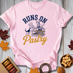 Runs On Pastry Tee - Pawtisserie - variant