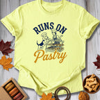 Runs On Pastry Tee - Pawtisserie - variant