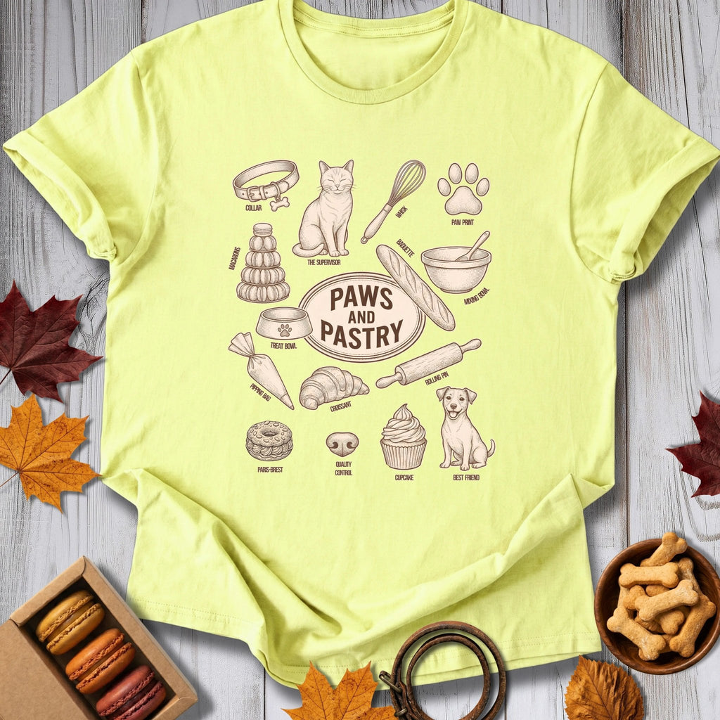 Paws & Pastry Tee - Pawtisserie - variant