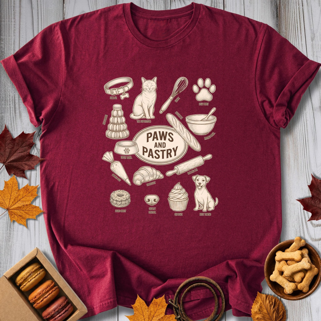 Paws & Pastry Tee - Pawtisserie - variant