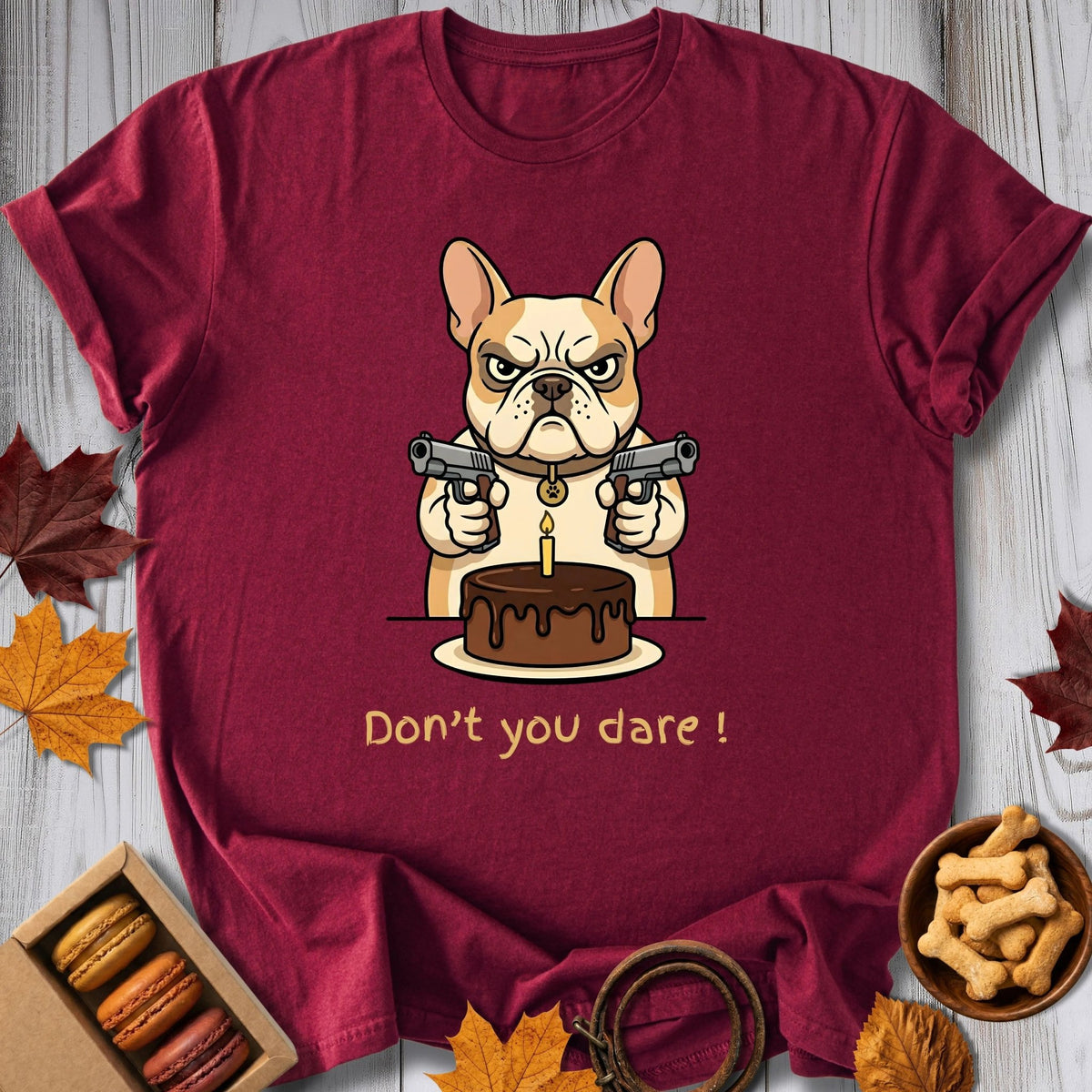 Don't You Dare Tee - Pawtisserie - variant