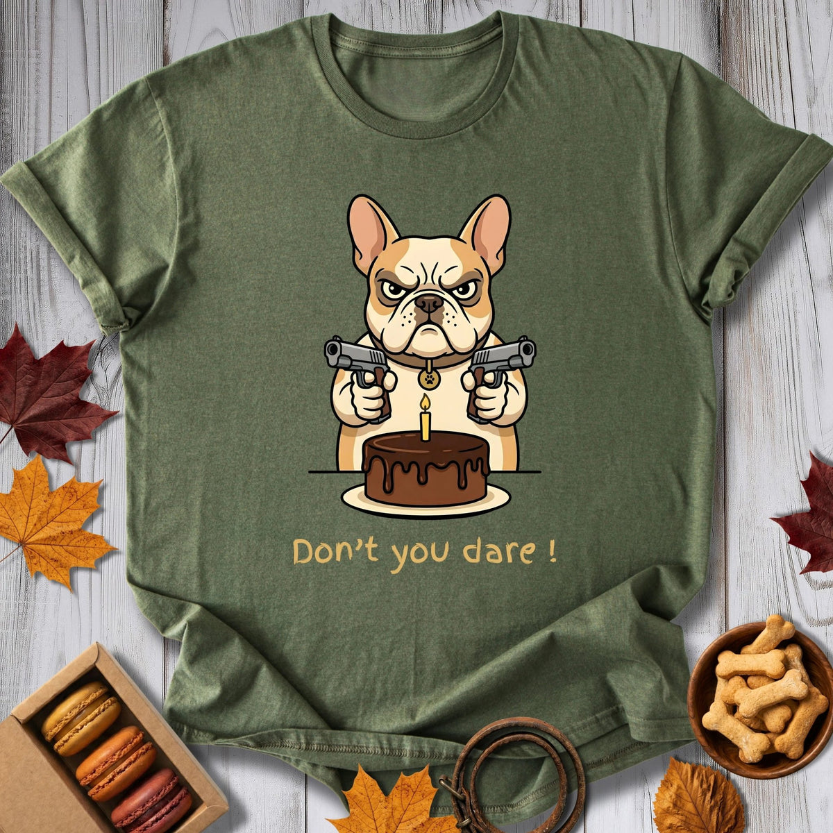 Don't You Dare Tee - Pawtisserie - variant