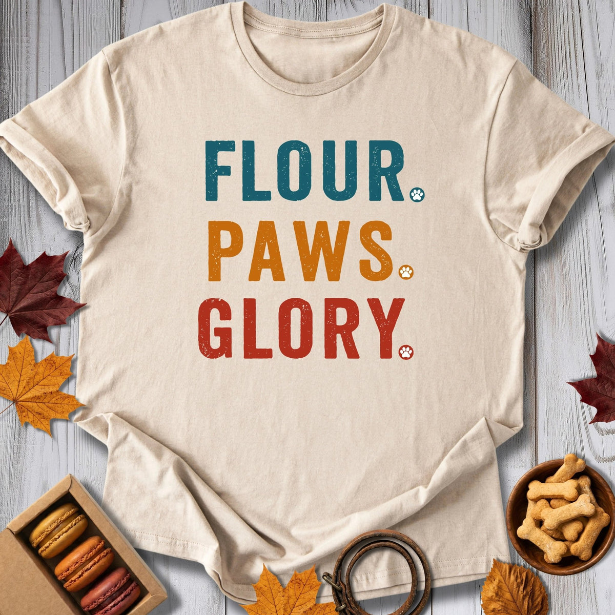 Flour, Paws, Glory Tee - Pawtisserie - variant