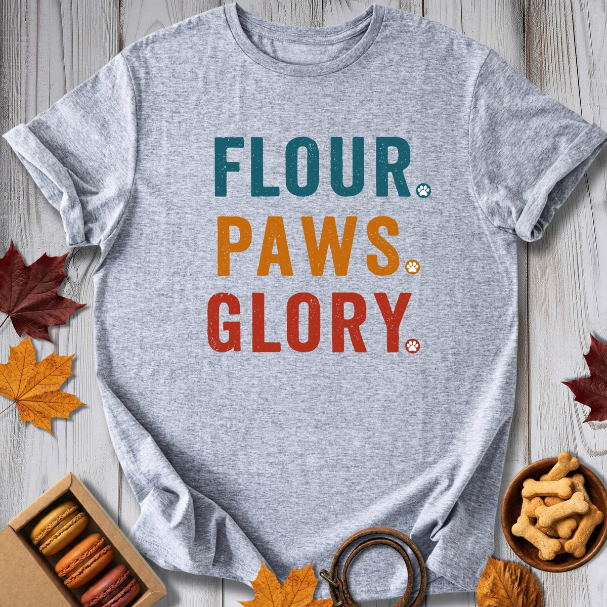 Flour, Paws, Glory Tee - Pawtisserie - variant