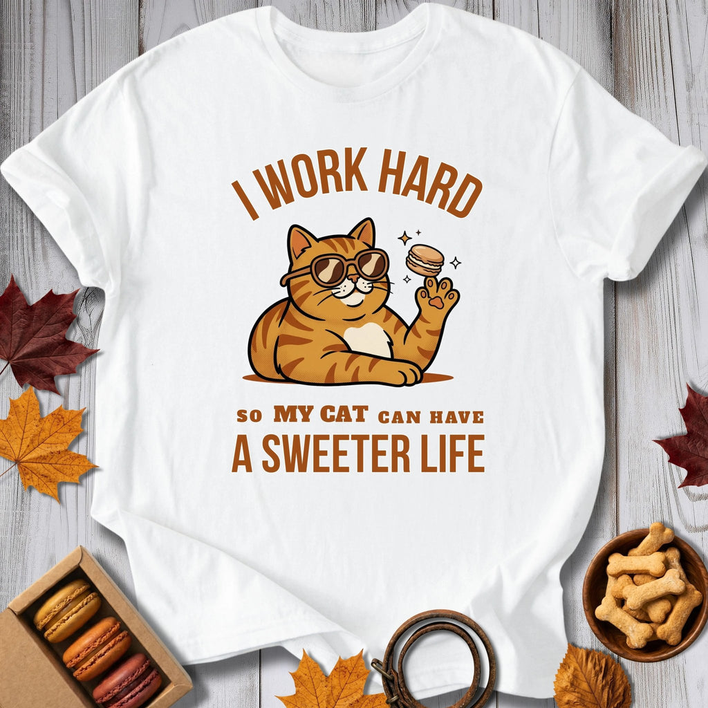 I Work Hard Tee - Pawtisserie - variant