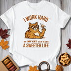 I Work Hard Tee - Pawtisserie - variant