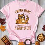 I Work Hard Tee - Pawtisserie - variant
