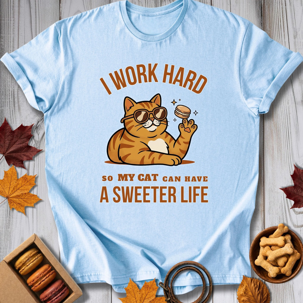 I Work Hard Tee - Pawtisserie - variant