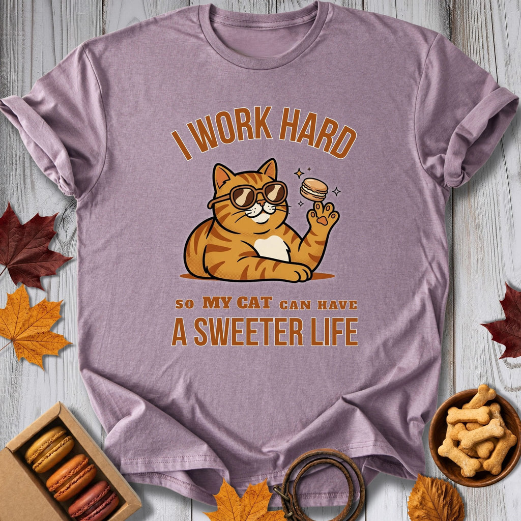 I Work Hard Tee - Pawtisserie - variant