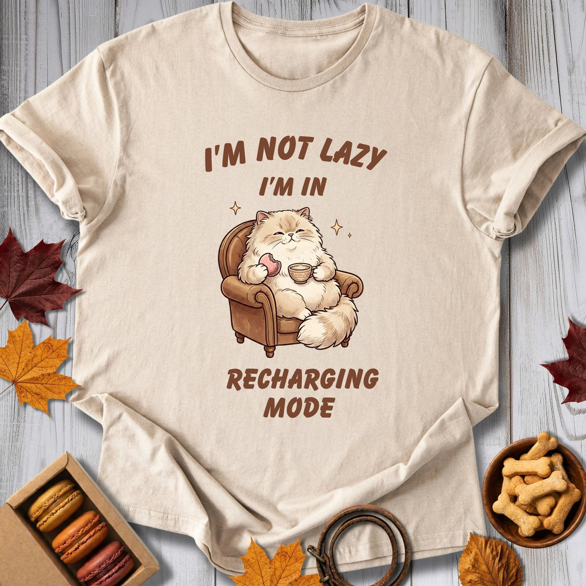 Recharging Mode Tee - Pawtisserie - variant
