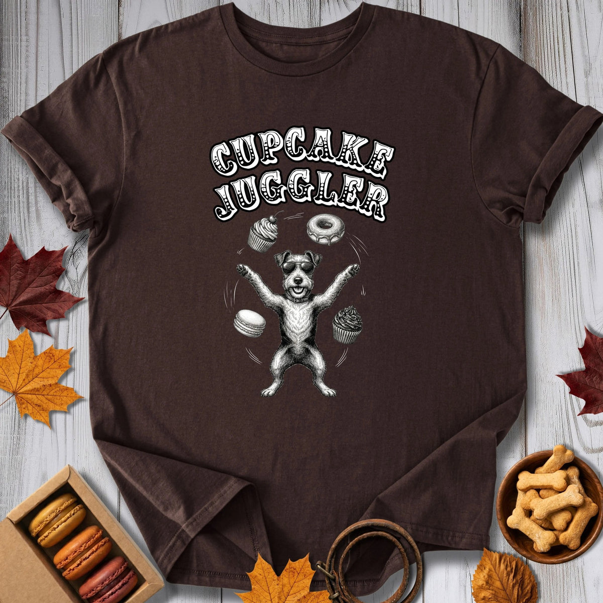 Cupcake Juggler Tee - Pawtisserie - variant
