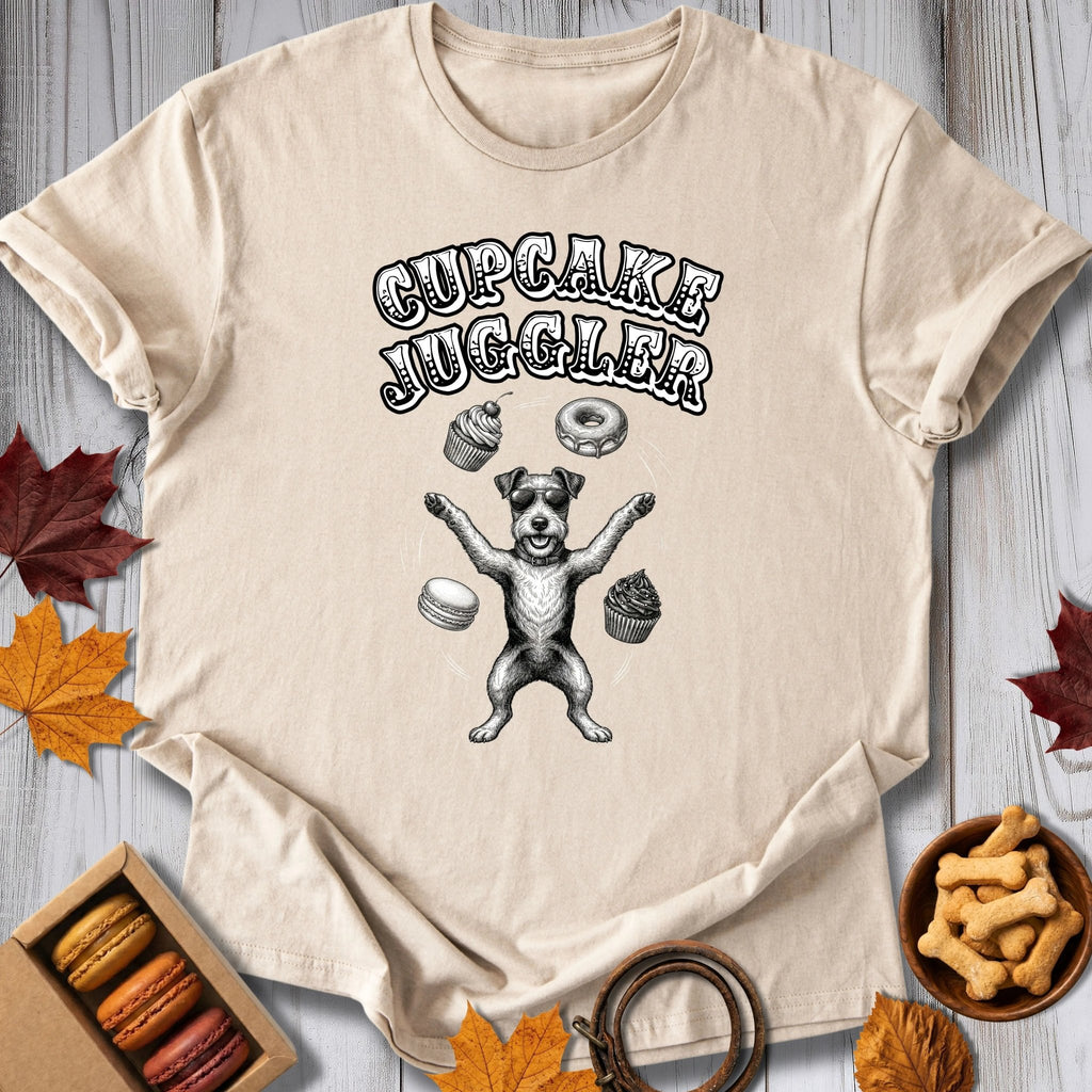 Cupcake Juggler Tee - Pawtisserie - variant