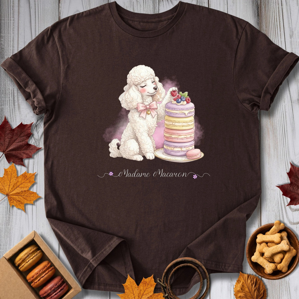 Madame Macaron Tee - Pawtisserie - variant