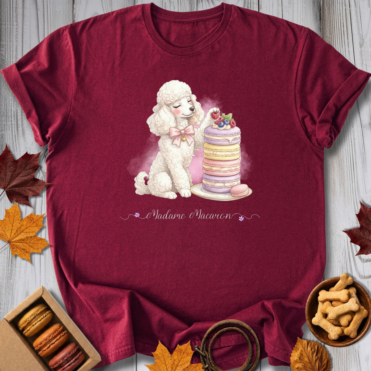 Madame Macaron Tee - Pawtisserie - variant