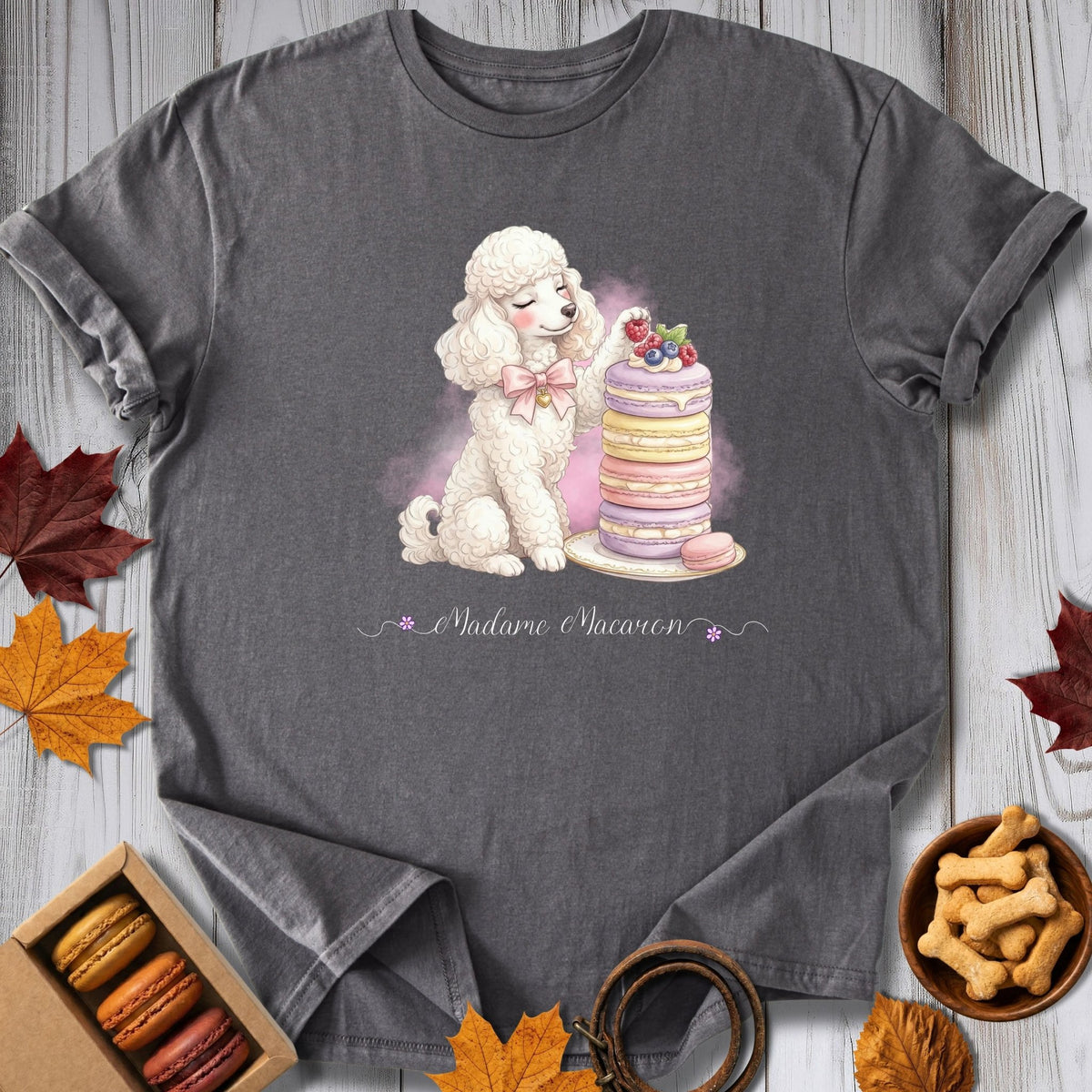Madame Macaron Tee - Pawtisserie - variant