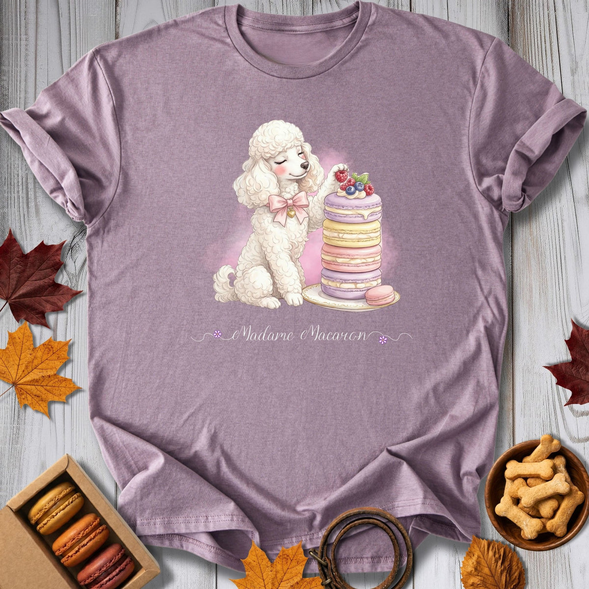 Madame Macaron Tee - Pawtisserie - variant