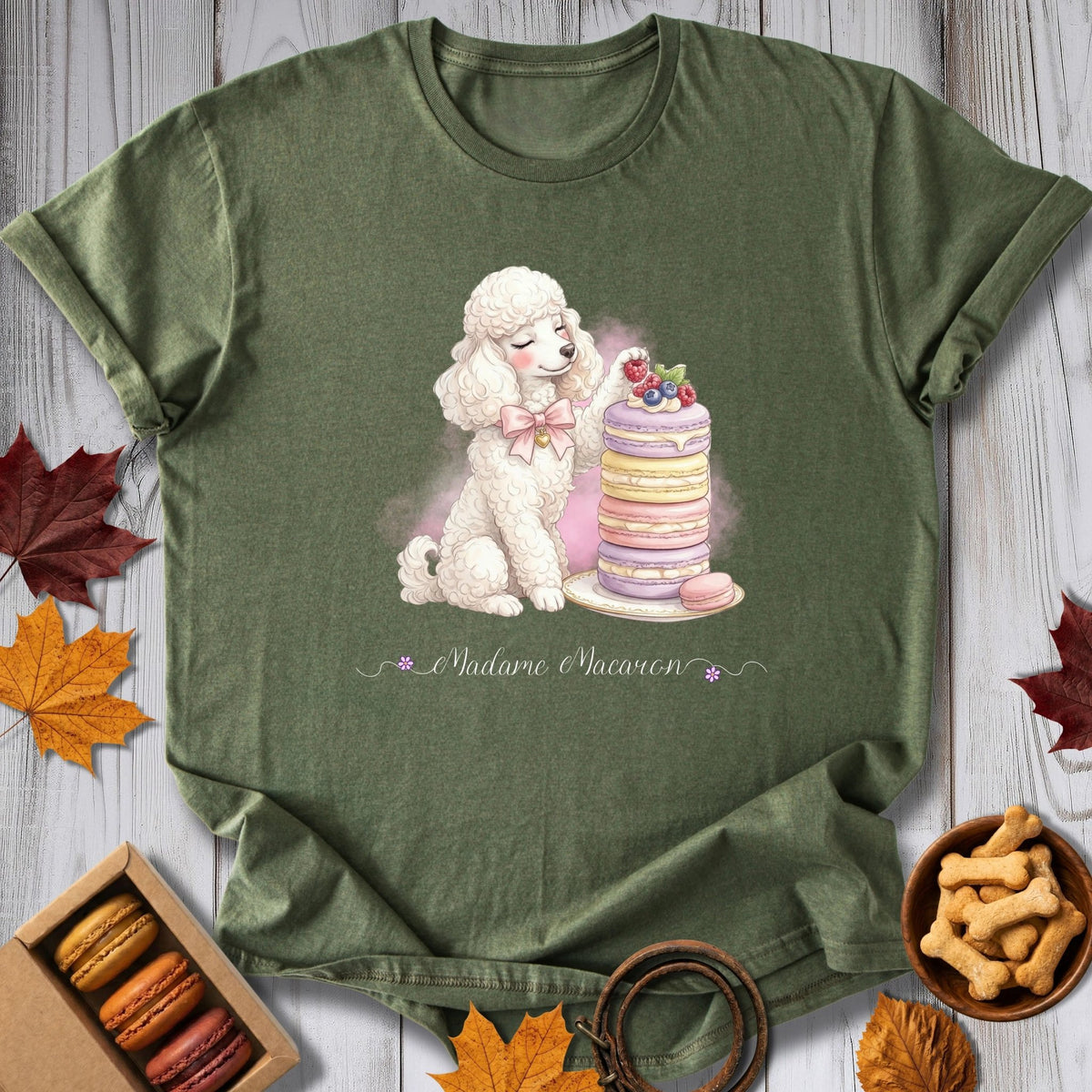 Madame Macaron Tee - Pawtisserie - variant