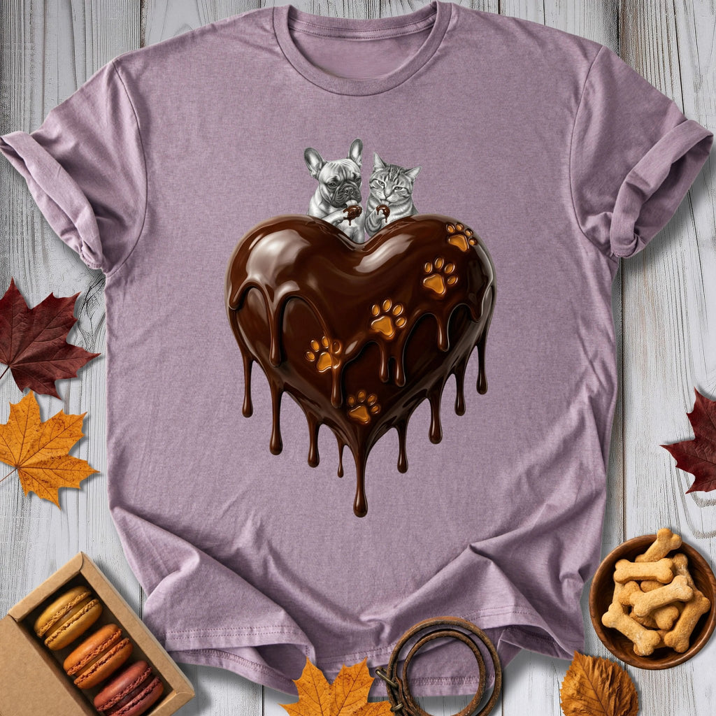 Chocolate Heart Tee - Pawtisserie - variant