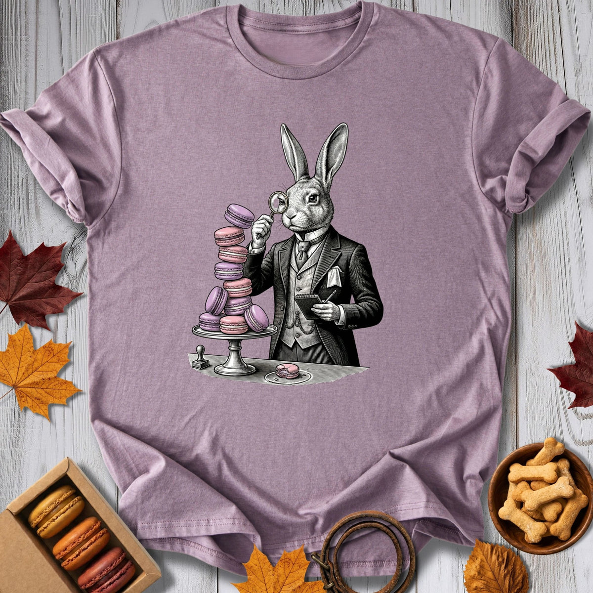 The Macaron Inspector Tee - Pawtisserie - variant