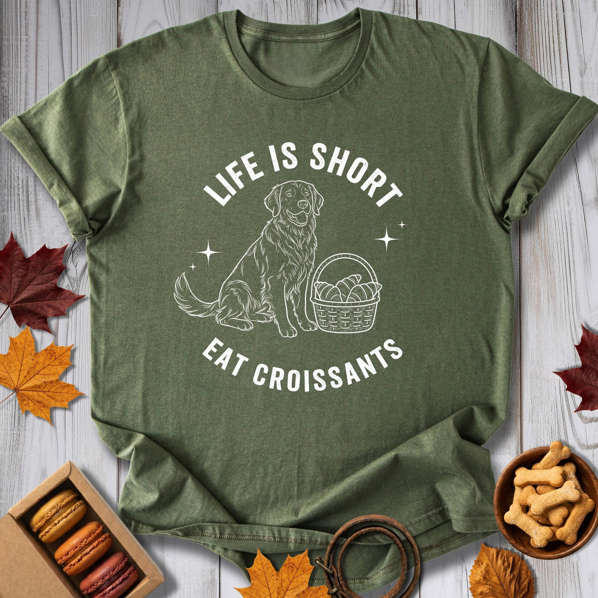 Life Is Short Tee - Pawtisserie - variant